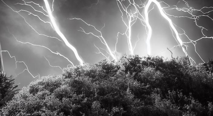 Electrifying Amber: A Macro Photograph of Natural Power