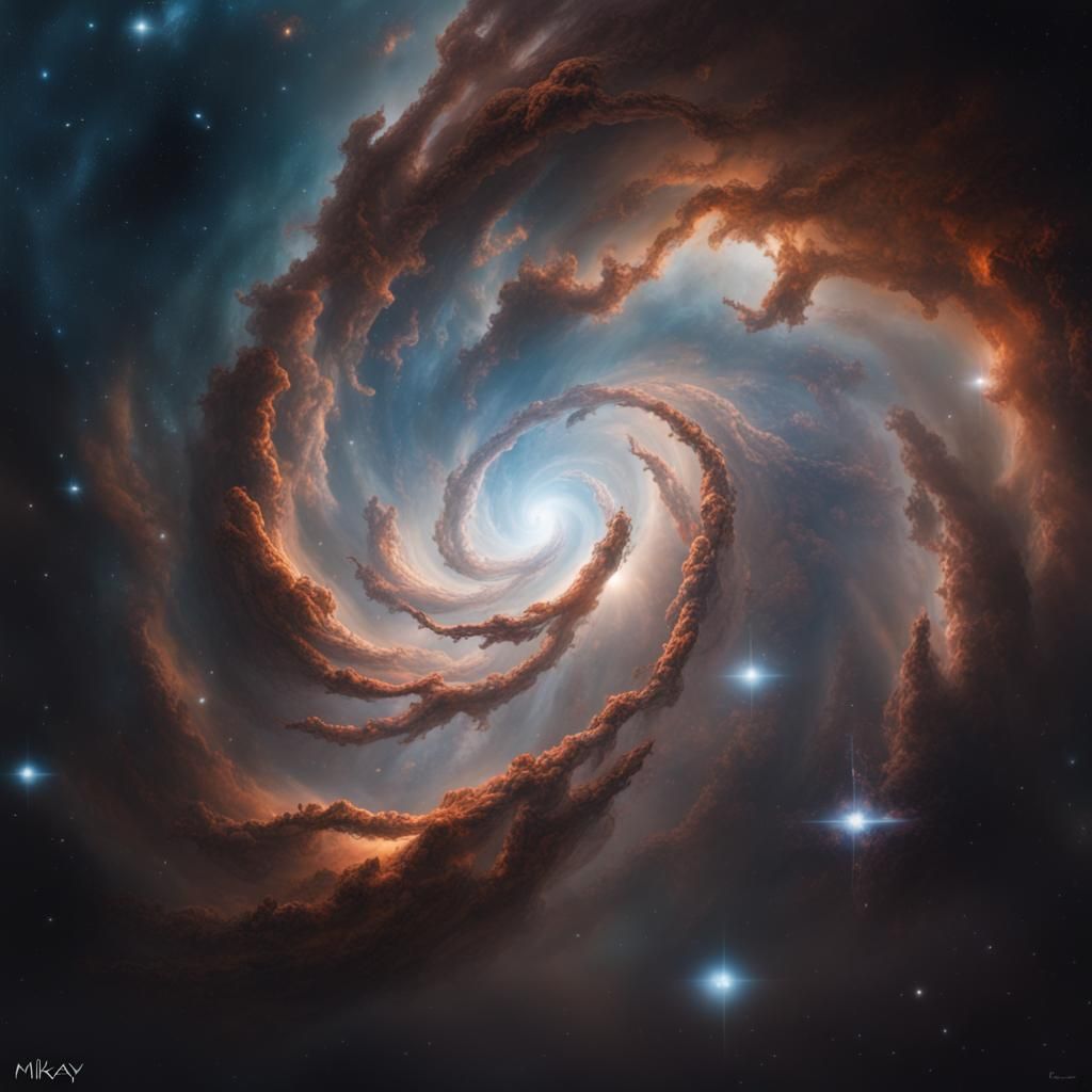 Spectacular Milky Way Galaxy: Digital Matte Painting