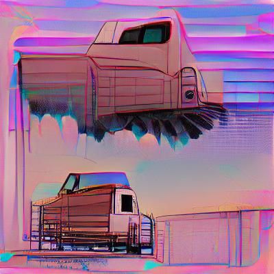 AI-Generated Truck Image