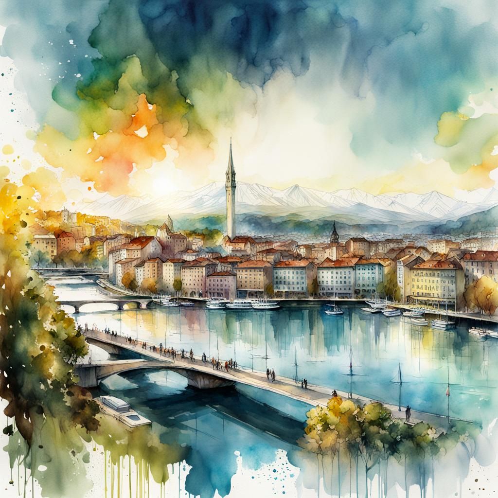 A fanciful vision of Geneva