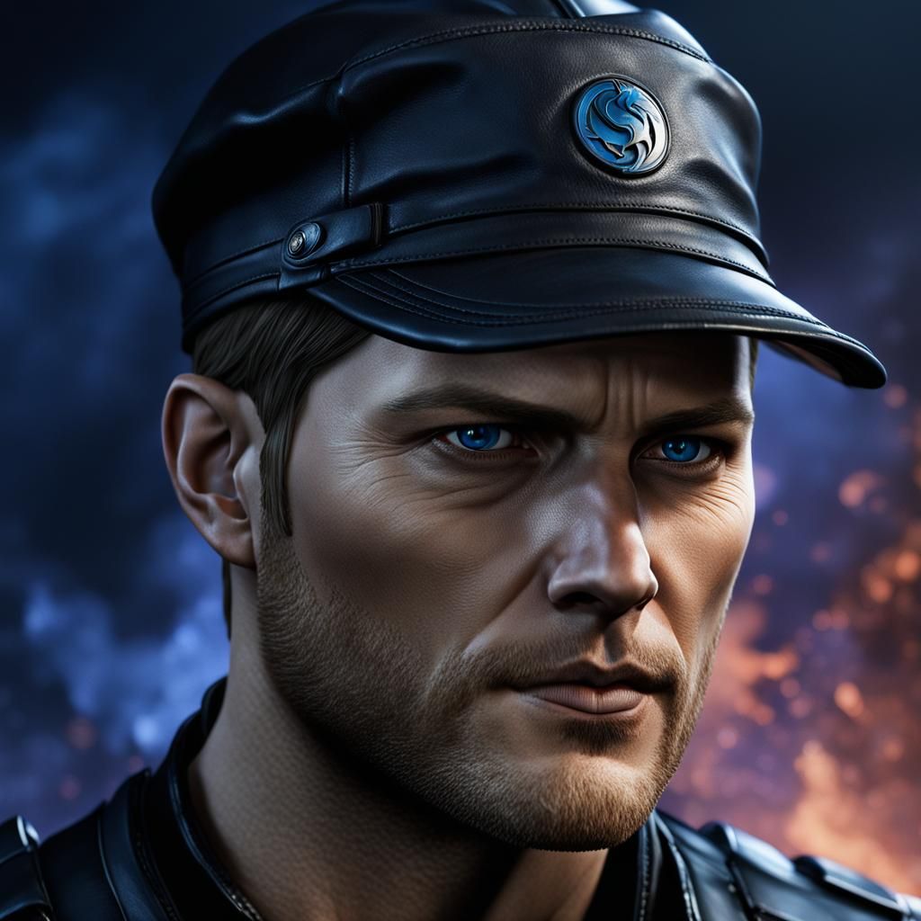 Stryker from Mortal Kombat in Earthrealm