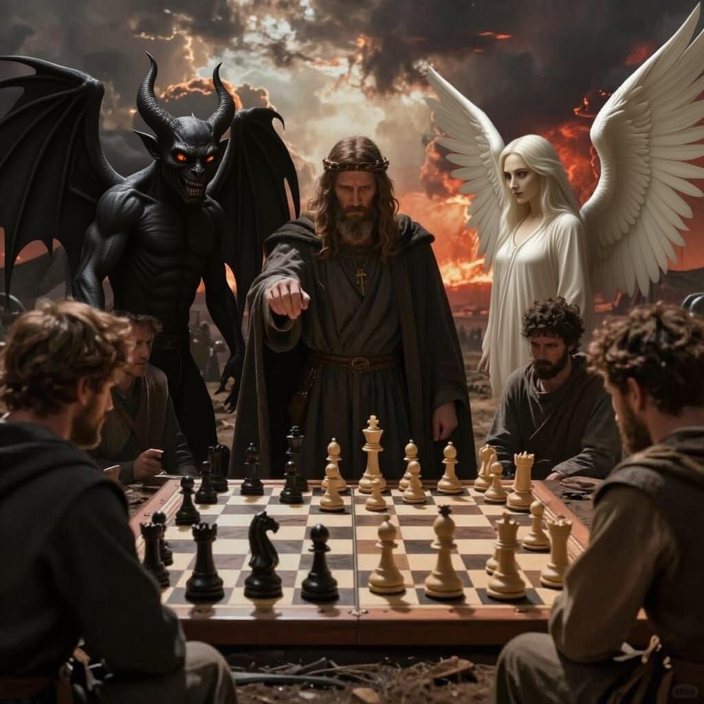 Government vs People in Holy War Chess Match