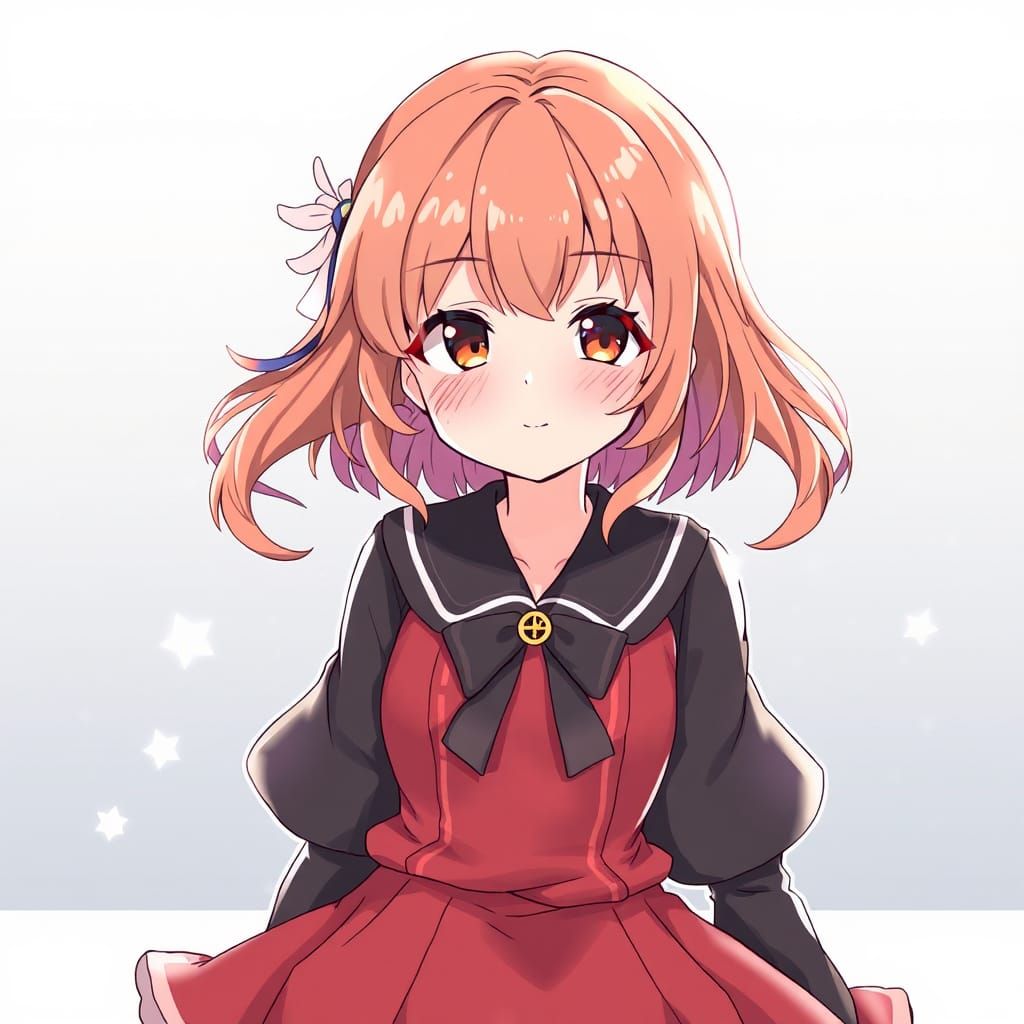 Cute Hermione Anime Key Visual