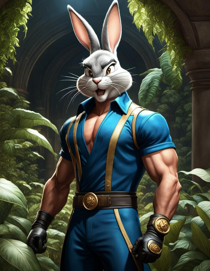 Bugs Bunny Mortal Combat Style