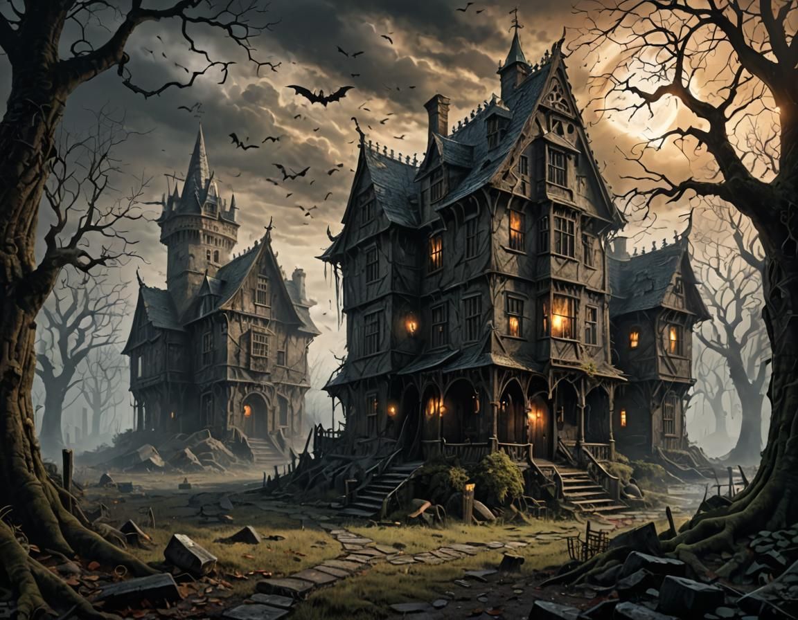 Haunted Realm: Cryptic Echoes Revealed