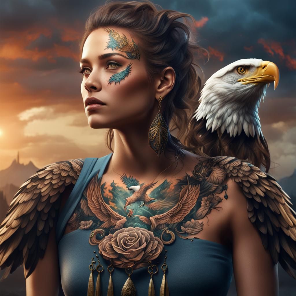 Woman staring into the distance