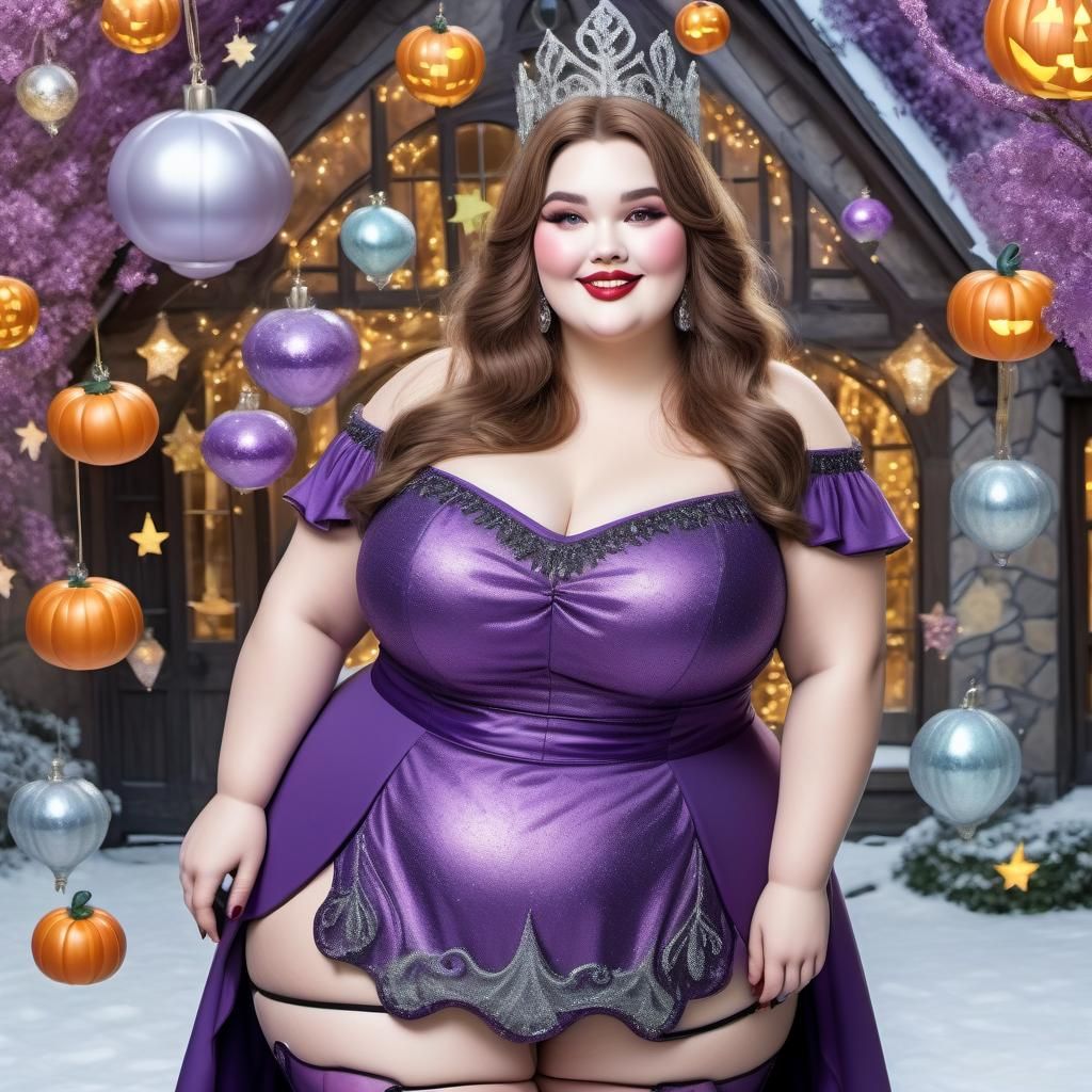 Obese Good Witch of the North Portrait