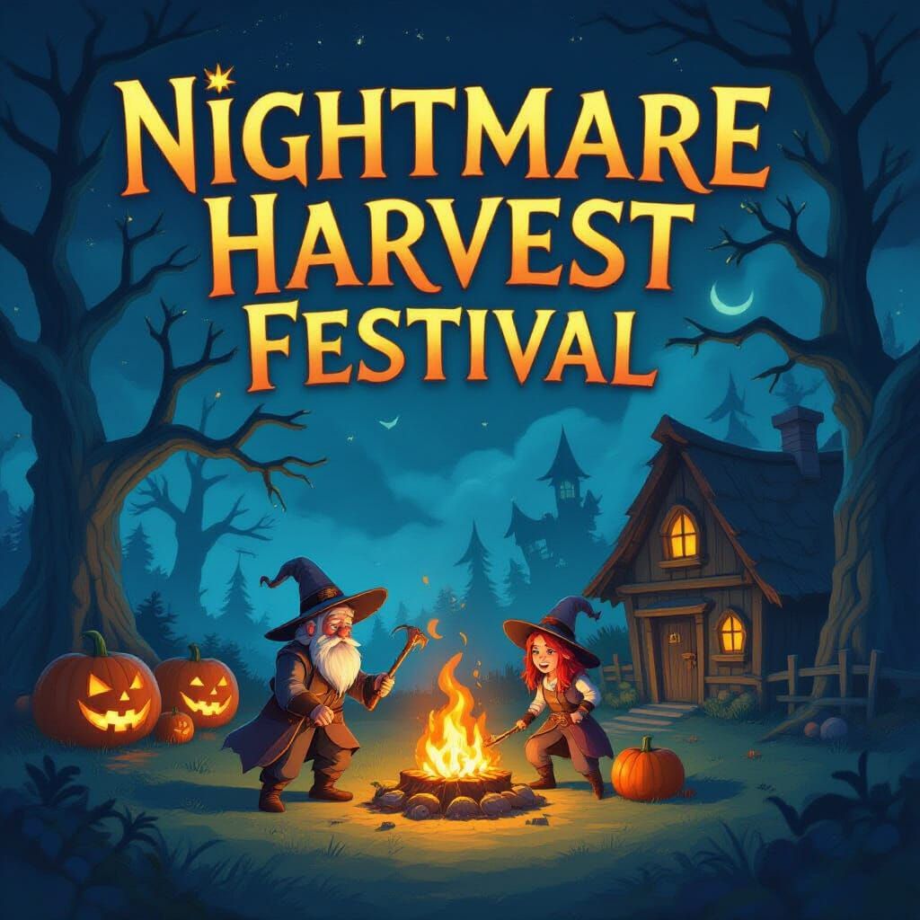Nightmare Harvest Festival Scene