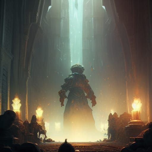 Dungeon Master: Dark Fantasy Concept Art