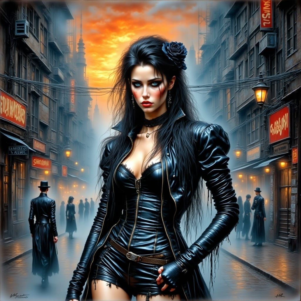 Cyberpunk Goddess in Zenless Zone Zero