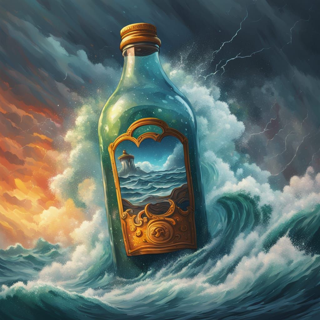 Storm in a Bottle: Animated Splash Art