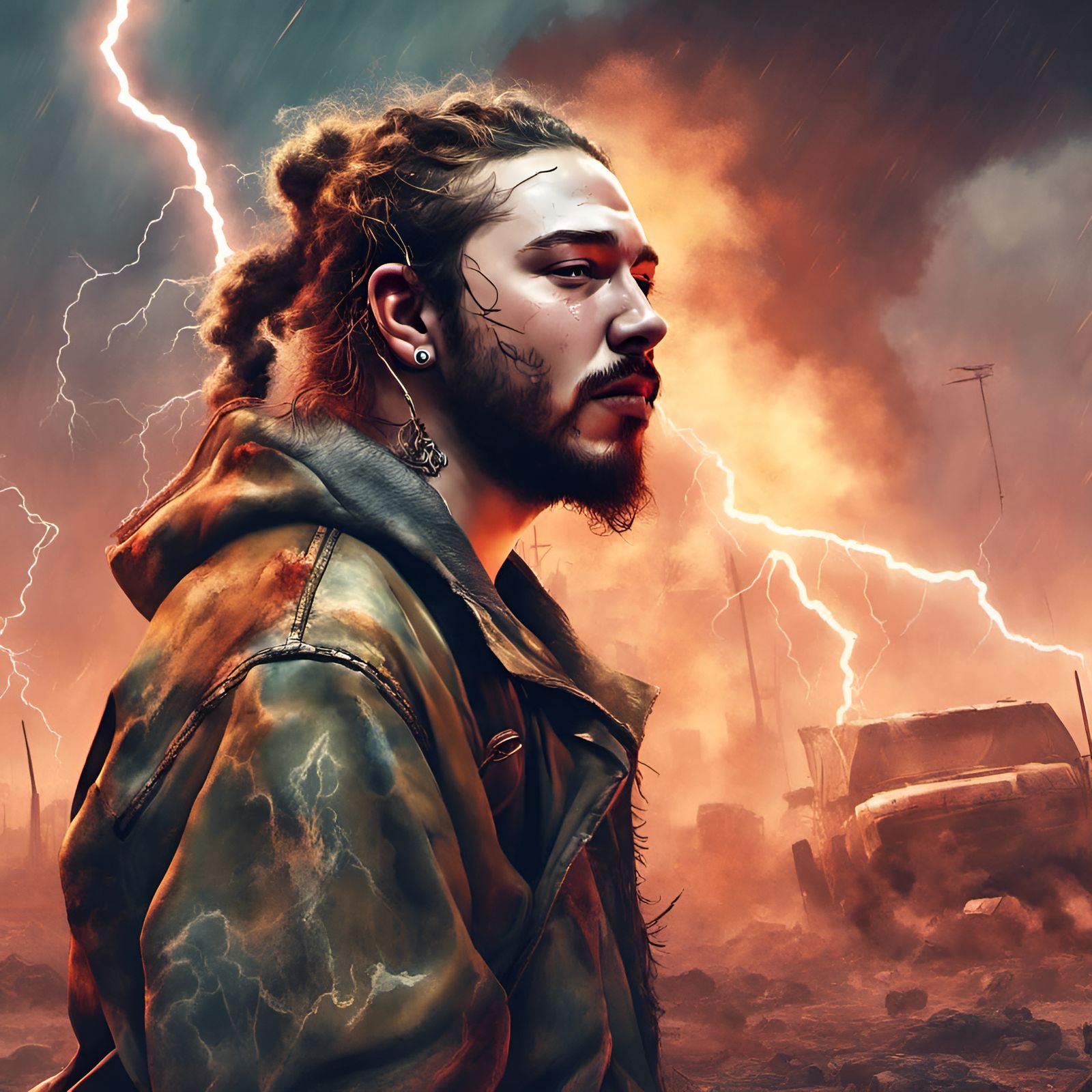 Post-Apocalyptic Character Portrait in Digital Illustration ...