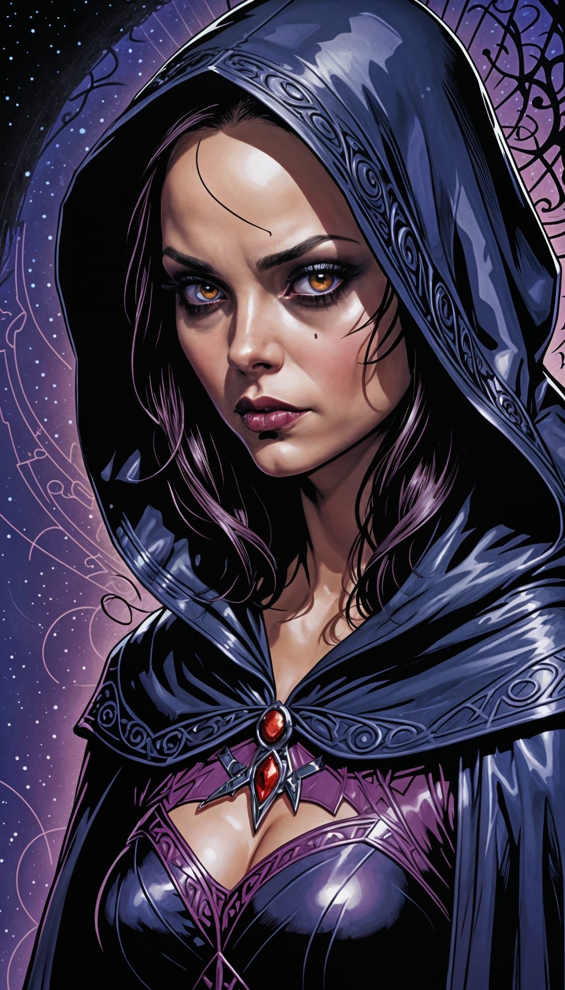 Eras of DC: Raven in George Pérez and J. Scott Campbell Styl...