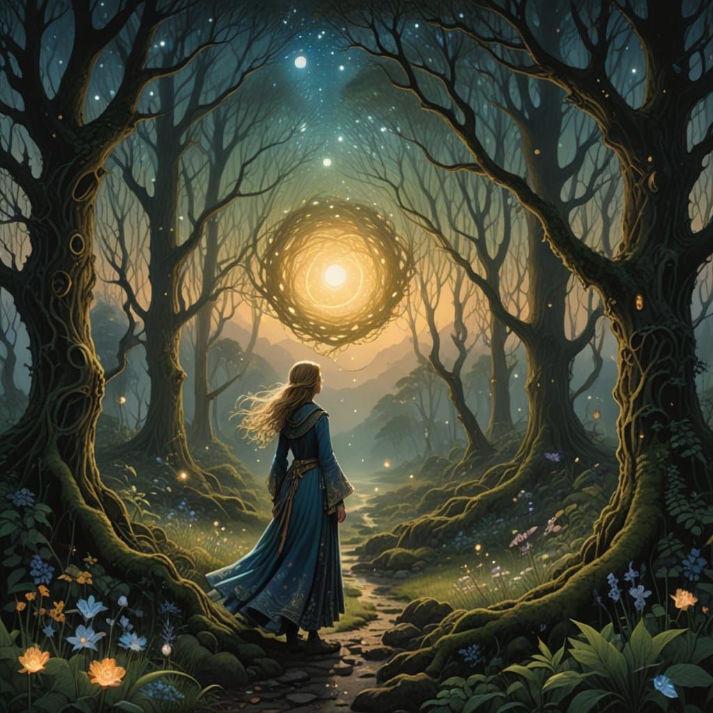 Moonlit Whispers in the Hinterland