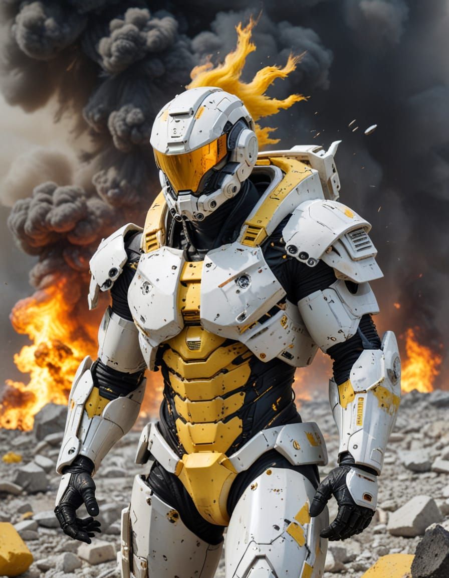 Dystopian Apocalypse in Vibrant Colors