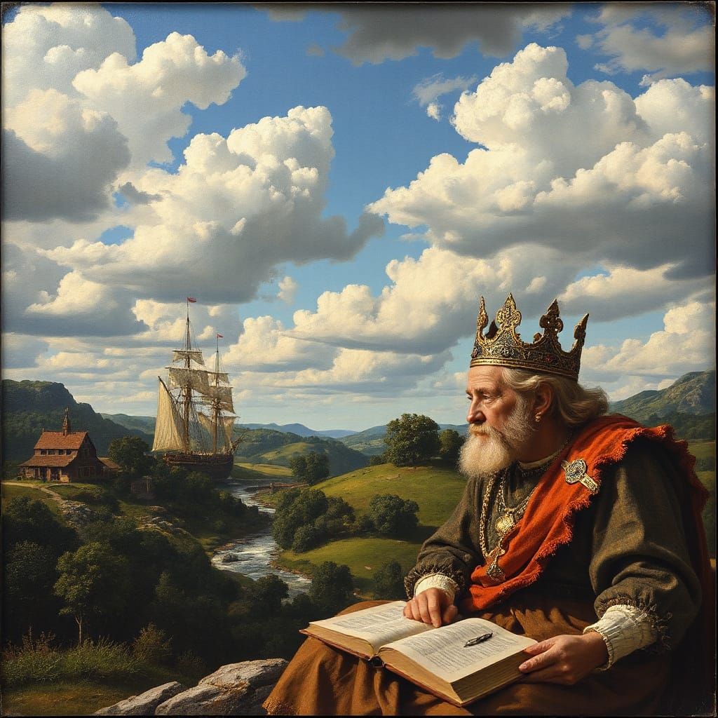 King Leaving Home For The Big World