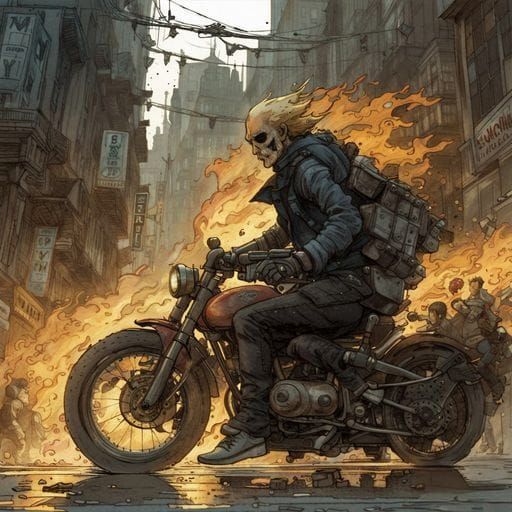 Ghost Rider: Supernatural Flames