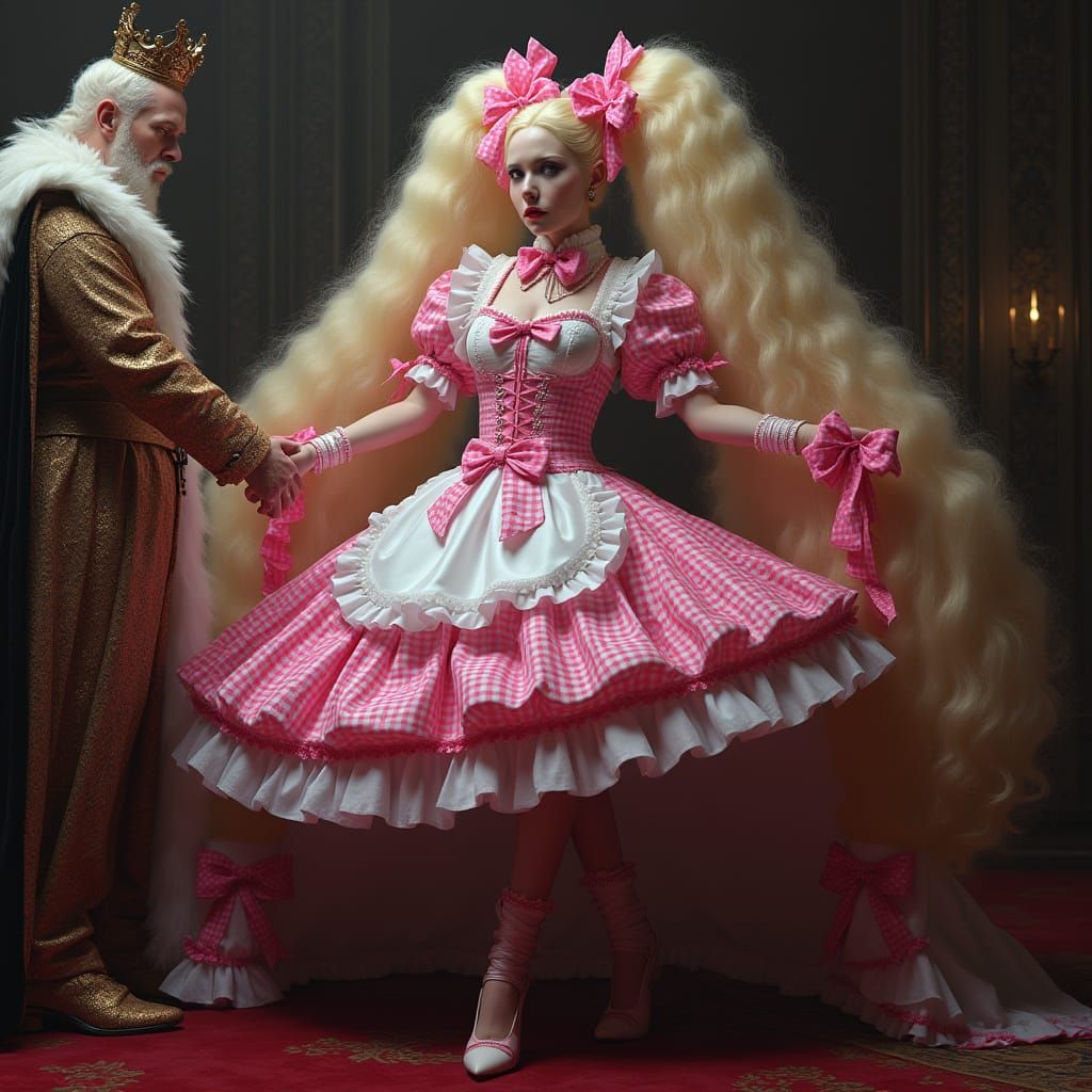 Regal Vampire King and Flamboyant Maid