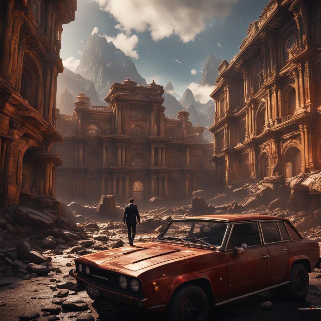 Mission Impossible: Detailed Matte Painting