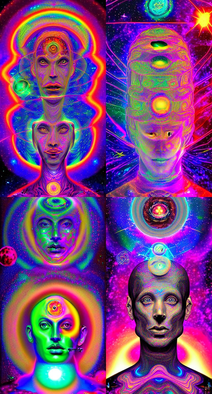Holographic DMT Astral Projection by Amaringo
