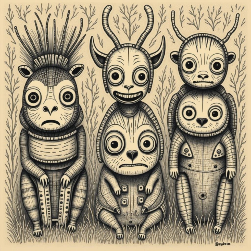 AI Generated Art with Unique Dollz Style