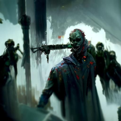 Sinister Zombie Apocalypse Scene