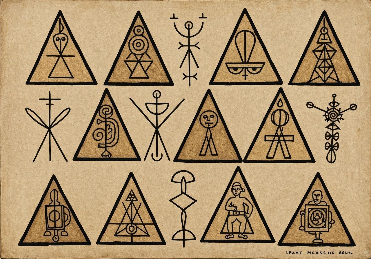 Cubist Symbolism: Geometric Forms Inspired by Picasso