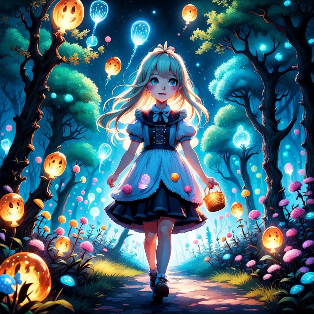 Alice in Candyland: A Glitterpunk Fantasy