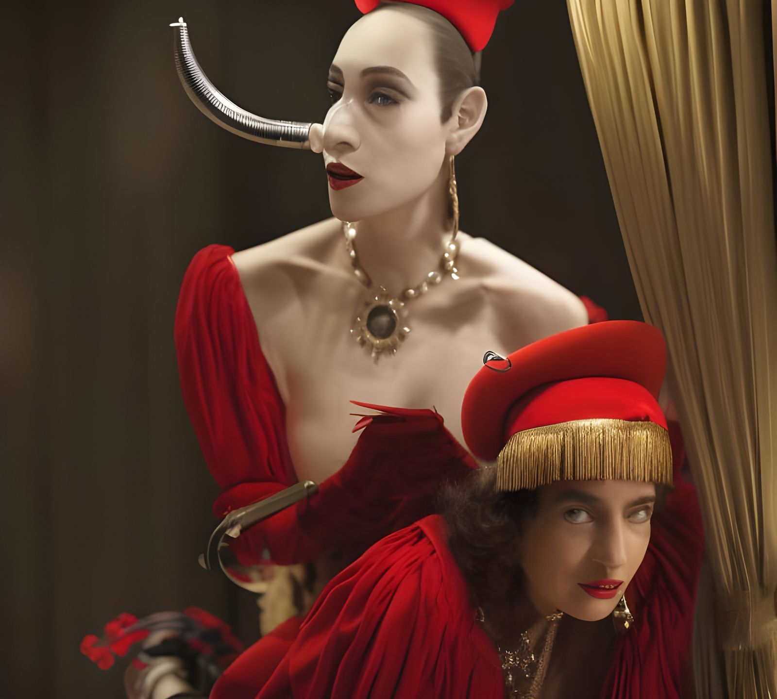 Abstract Dreamscape with Magical Particles in Ultra-HD