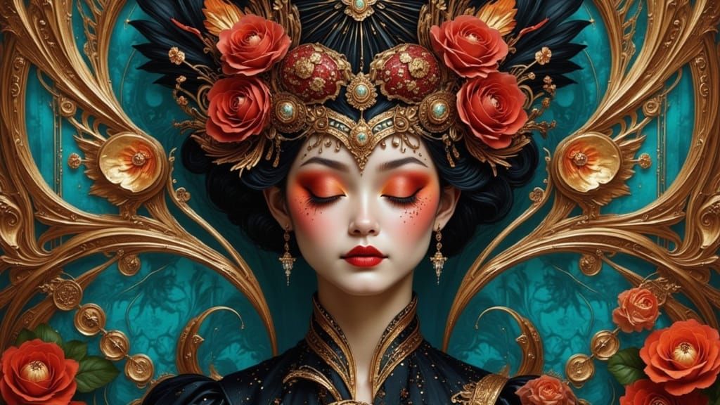 Intricate Fantasy Portrait Concept Art