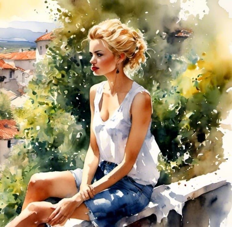 <lora:WatercolorStyle:1.0>