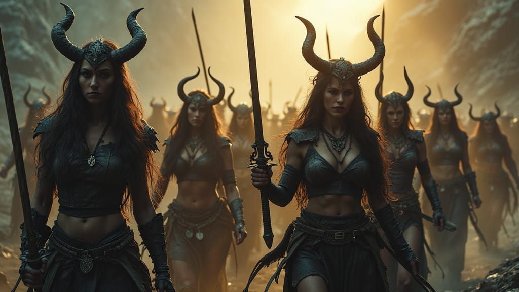 Dark Fantasy Icons March Through Middle-Earth in 1970's Tech...