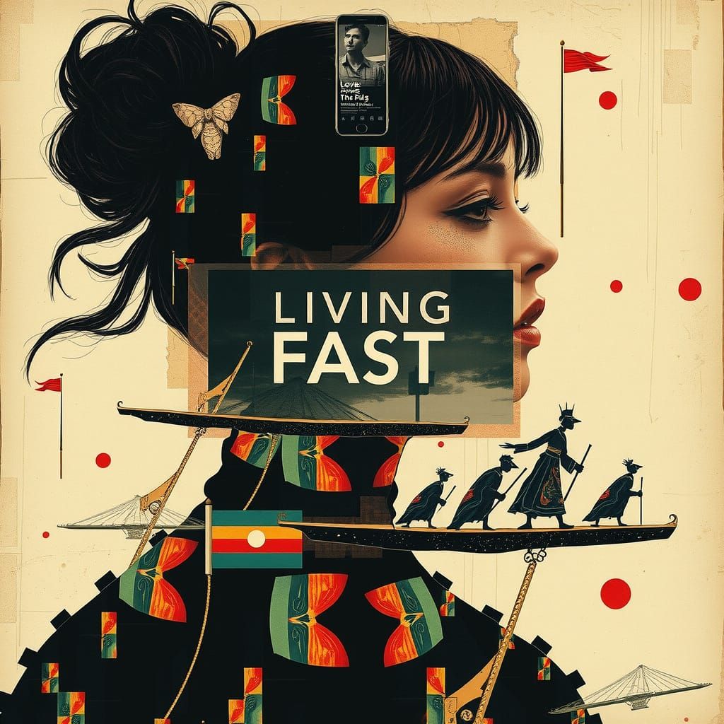 Ethereal Surrealist Portrait in Neo-Visionary Style