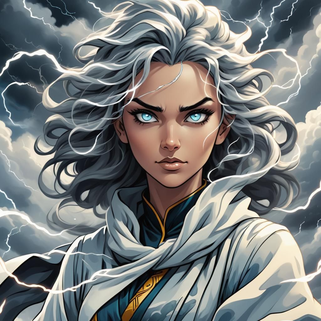 Zephyra, Goddess of the Storm - The Galeweaver