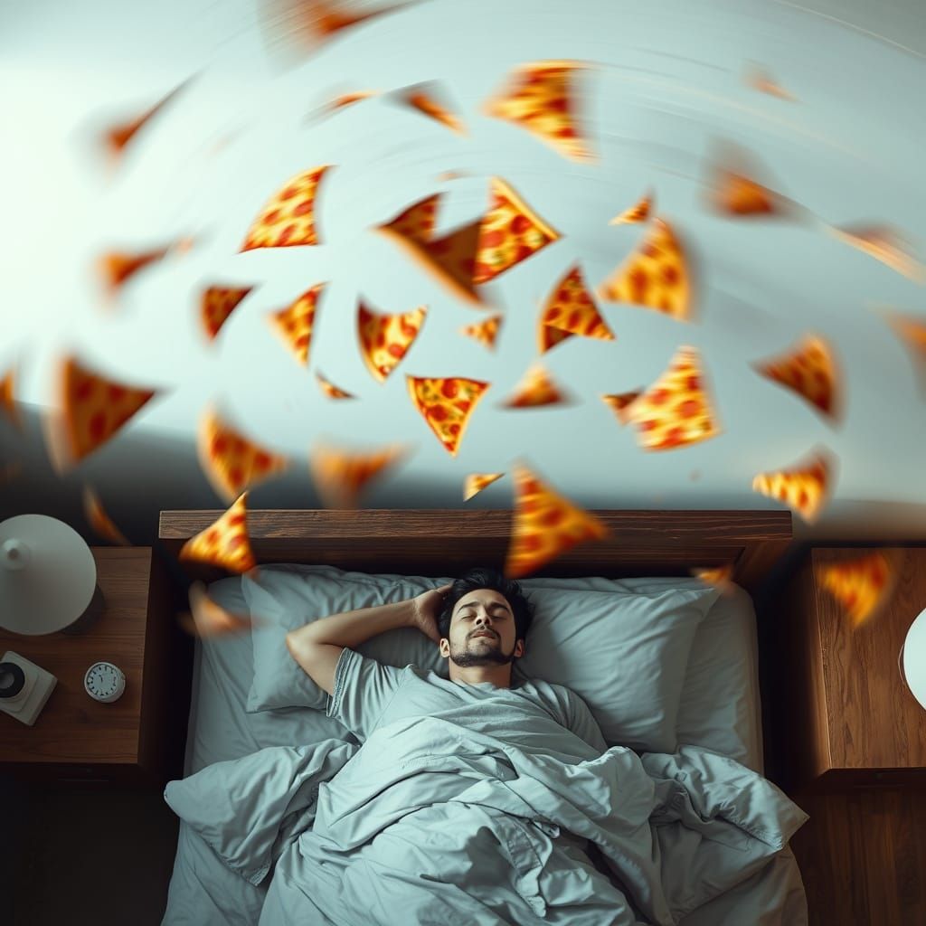 the hungry dream of pizza