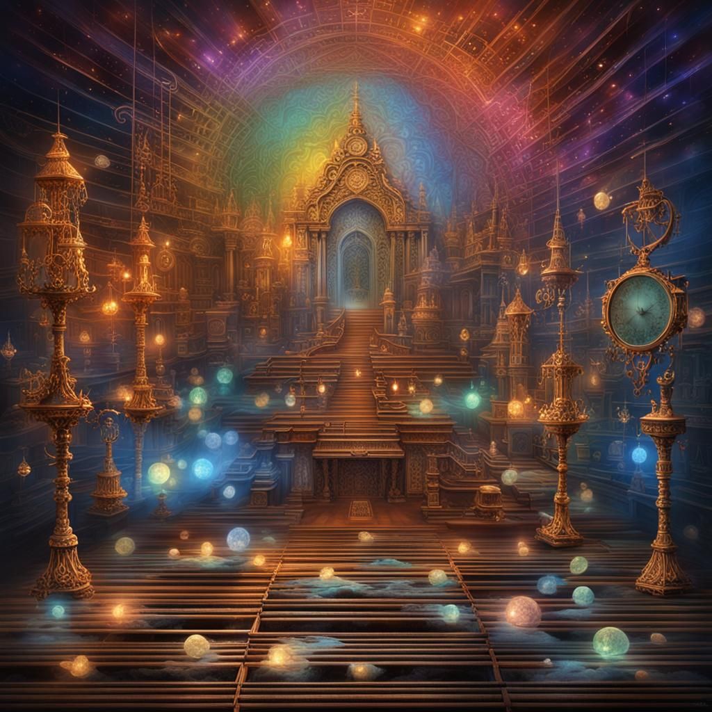 Ethereal Musical Theater: Spiritual Light Reflections