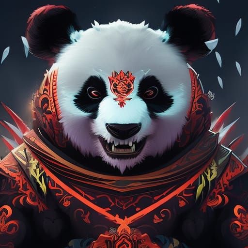 Panda warrior