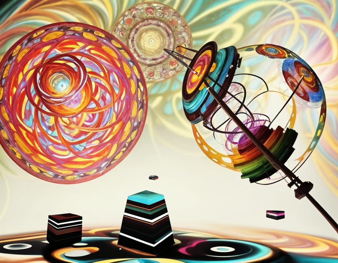 Kaleidoscopic Vortex of Light and Time