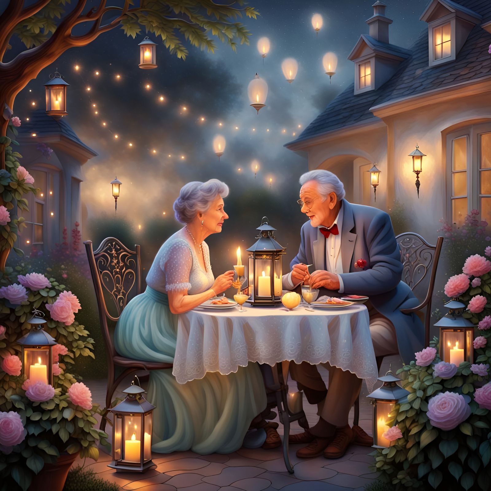 Grandma and grandpas Golden Wedding ππ