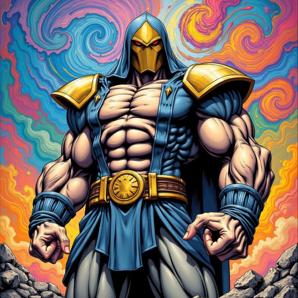 He-Man in Fractured Renaissance Style