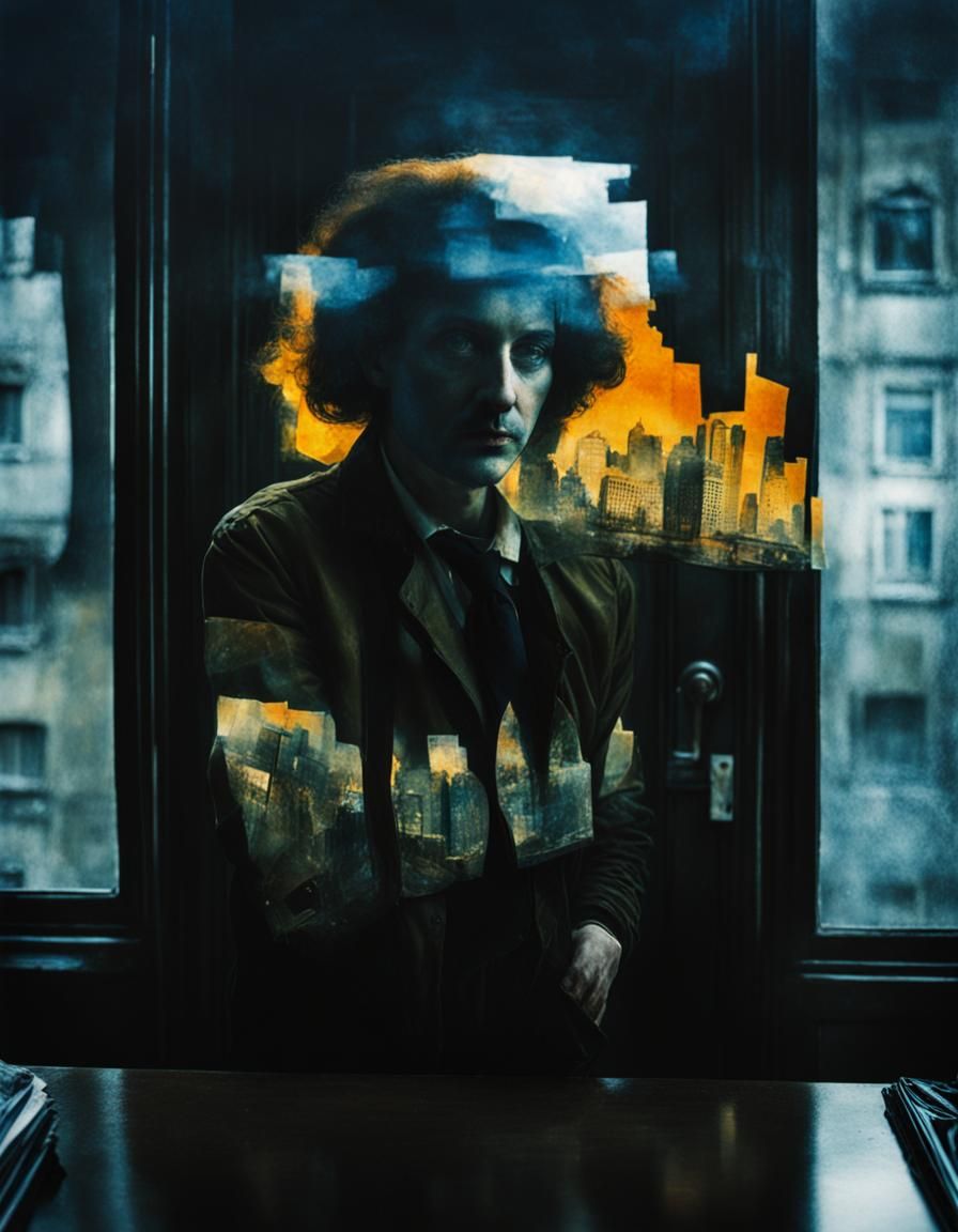 Double Exposure School in Mikhailov Style