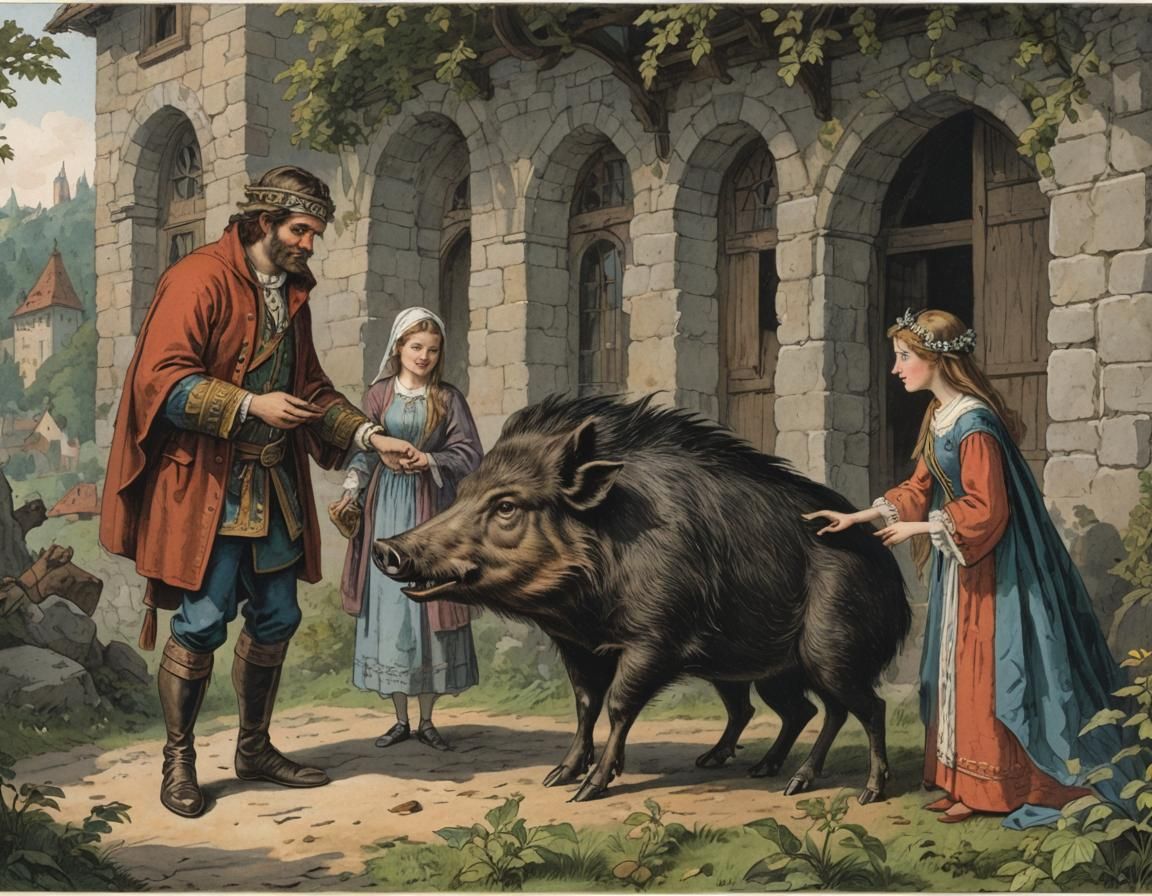 Bohemian Hero Presents Wild Boar Gift