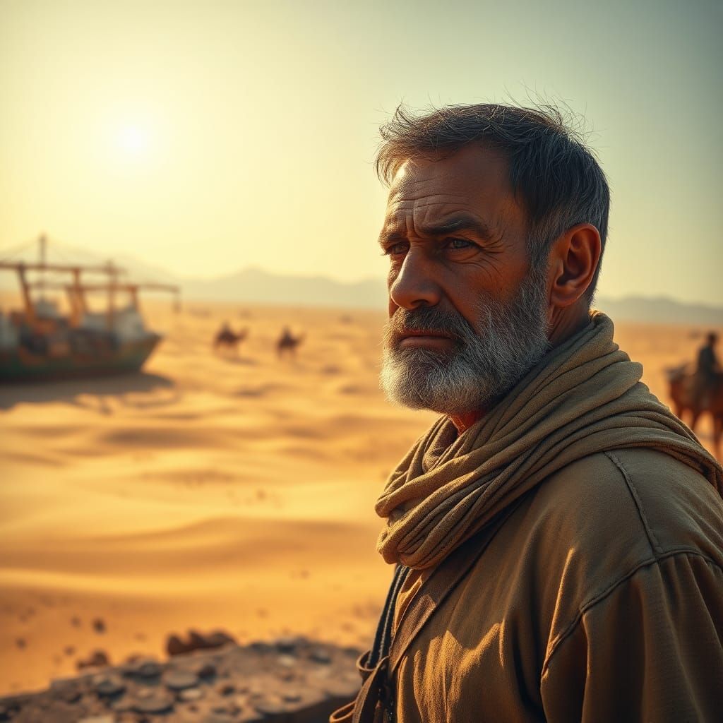 Searching for a Camel in a Desert Port