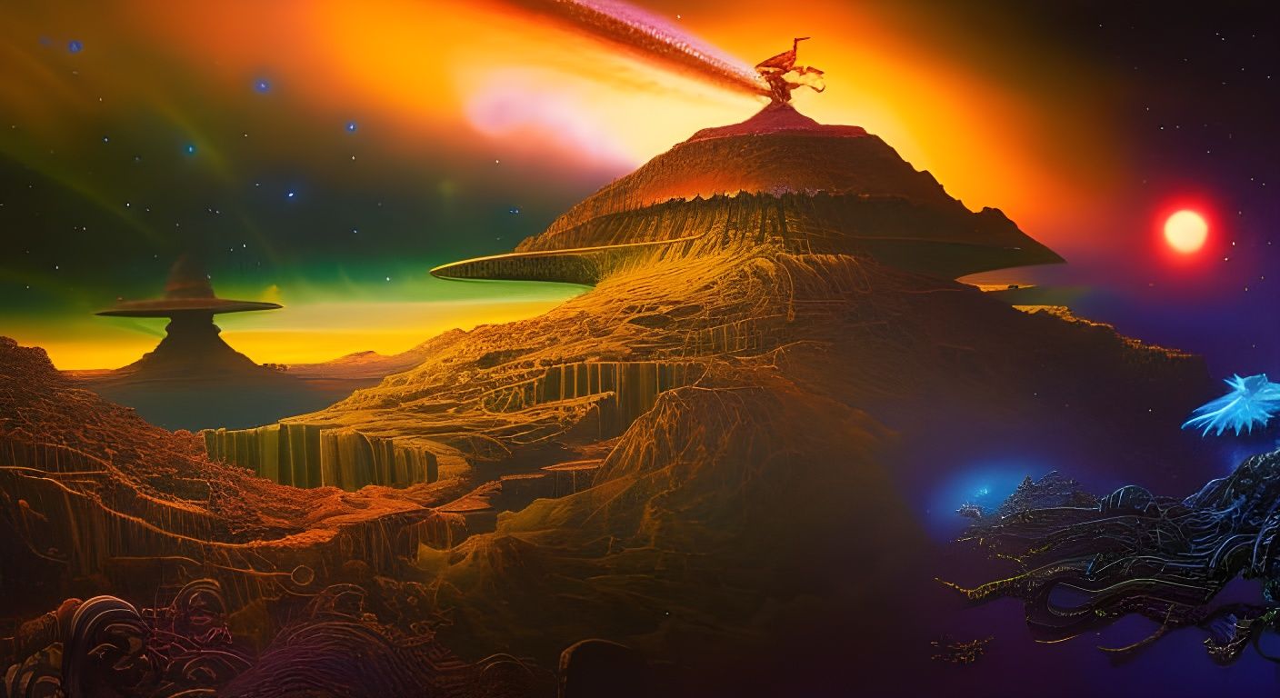 Hyperspectral Eldritch Universe in Epic Spacescape