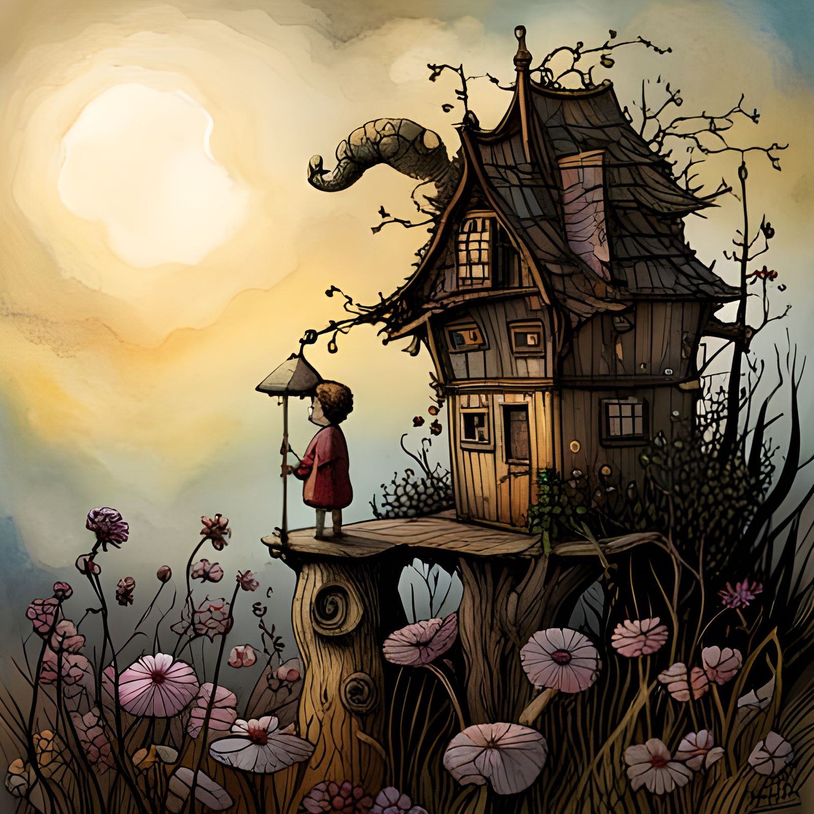 Surreal Dreamscape: Exquisite 3D Digital Art