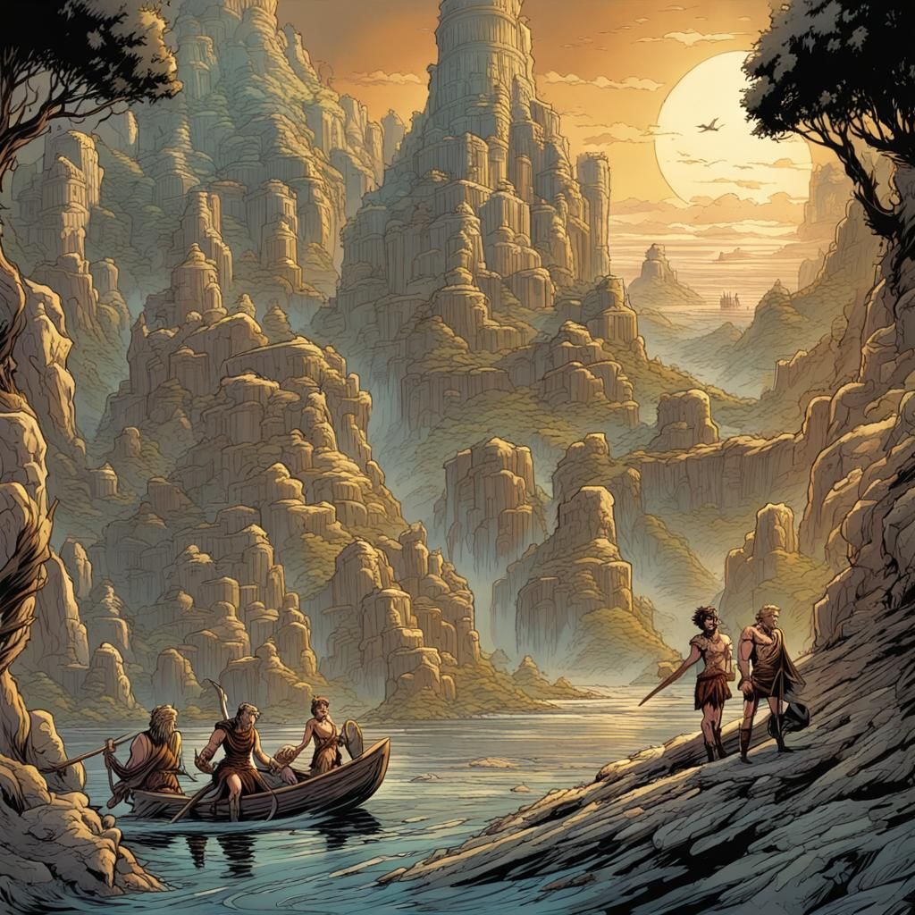 Jason and the Argonauts in Comic Book Art