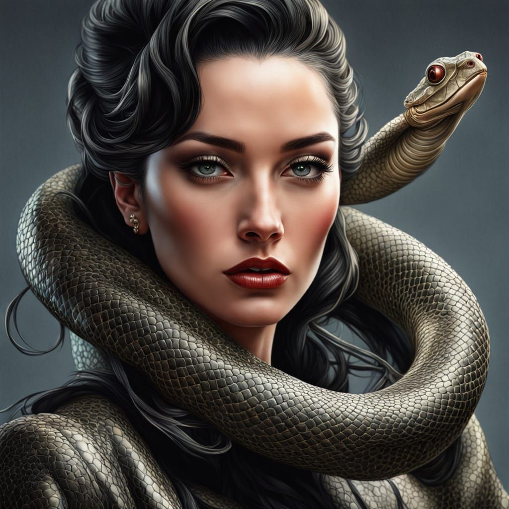 Snake woman