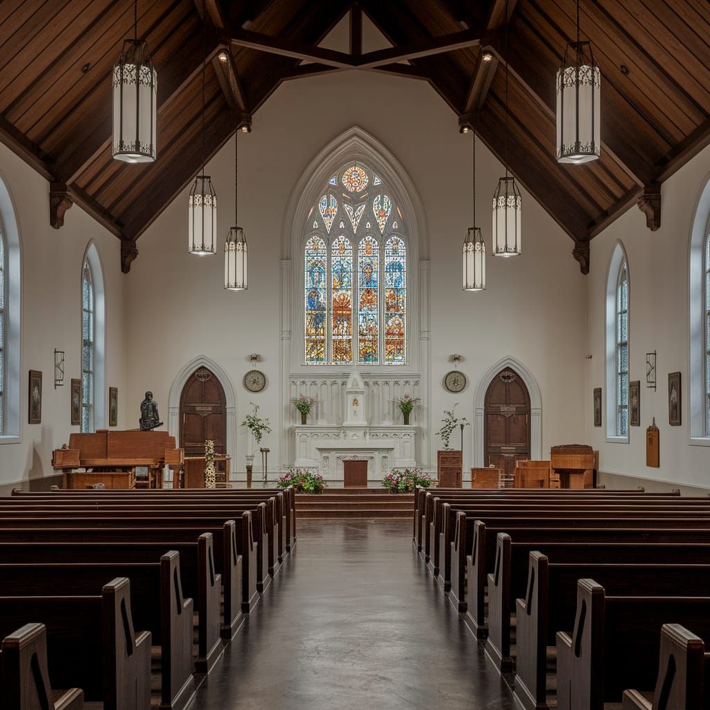 Matrix Code Chapel Space: Digital Architecture