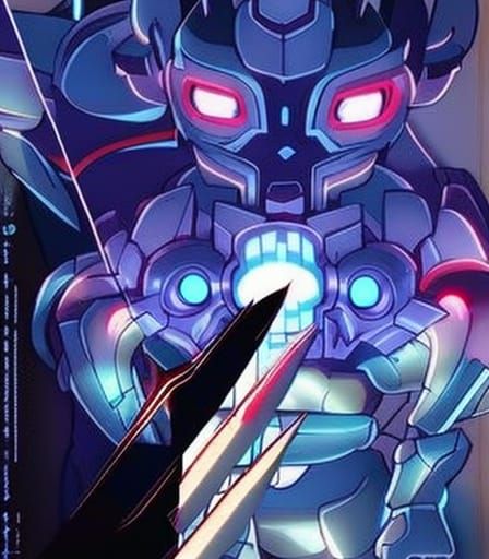 Astro Boy as Mega Man X in Comic Book Style