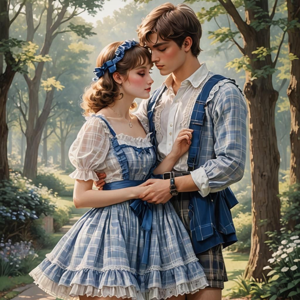 Intimate Dressing Room Portrait with Soft Lighting